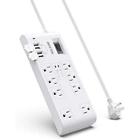 Mrj1870pku Power Strips Joules Surge Protector With Ac And 6950334963042