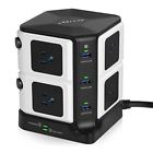 Mrj8008-us-bk Bestek Usb Power Strip 742025901305