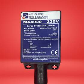 Ma4020-f-230v-1-d-r Mtl Surge Technologies Voltage Regulator Protection Device Ma4020 230v