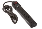 Mw-1702b Amazonbasics Surge Protector Black Long
