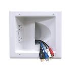 Iba5-w N-a Peerless Plastic Cable Plate With Surge Suppressor 071090181122