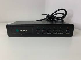 Pc500 National Aspen Home Lighting Power Distribution 7-outlets Black Ext Cord