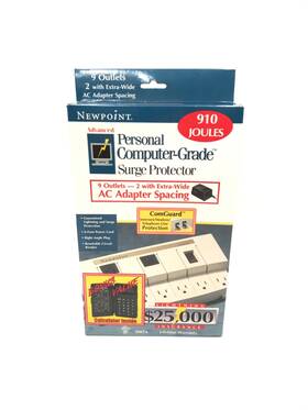 S90ta Newpoint Surge Protector Personal Computer Grade 910 Joules - New Open Box