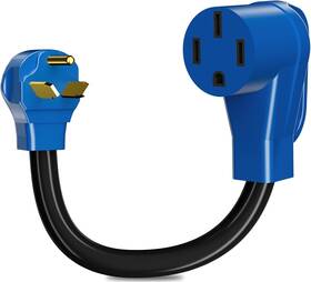 Gcsa-007 Ningbo Xuanhua Ev Charger Adapter Cord 50 Amp To 50amp - 10 Awg Pure Copper 3-prong Coppe
