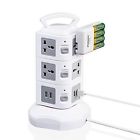Not Applicable Whole House Surge Protector Appliance Power Strip Usb Tower Safety Adjustable 0663593165190