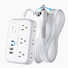 1080 Ntonpower 941833920582 2 Prong Power Strip 1875w To 3 Outlet Adapter