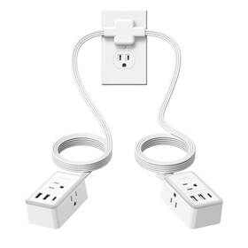 Ntonpower 941833926614 Double Extension Cord 12 Ft Twin With 6ft On E