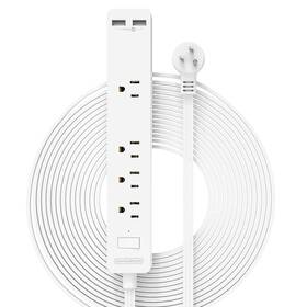 Ntonpower 974255313939 Flat Extension Cord 15 Ft Ultra Thin Under Carpet Rug Door Wall Mount Pow