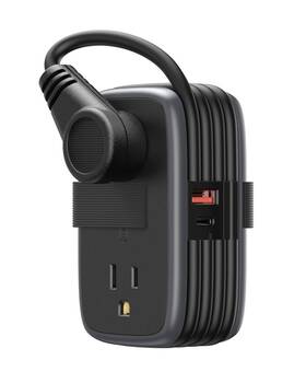 B09y1tc7d8 Ntonpower Ca Gan 63w Power Strip With Usb C Port 4 Outlets 2 1 Usb-c 4ft