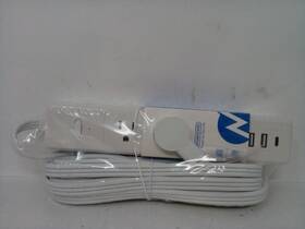 Cpp-6a2u1c-us-wh-4.62m Ntonpower Ph24122314007 Power Strip Cable 4.6m White
