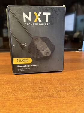 Nx56822 Nxt 718103380034 Technologies 1-outlet Plus Usb Surge Protector