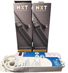 Nxt Technologies 718103313193 Surge Protector 4 Ft Plus A Utilitech Lot Of 3