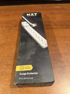 Nxt Technology 718103313223 1200 Joules 6 Foot Surge Protector
