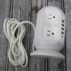 Ny-so4 Intey Power Strip Electronics Surge Protector Ubs White Multi Outlets