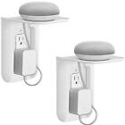 Ols002w Wall Outlet Shelf Standard Vertical Duplex Gfci Dcor 811278021518