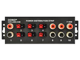 Oono 954525593001 Banana Jack And Power Pole 10 Outlet Dc Distribution Strip Box