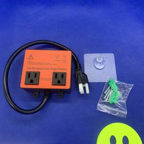 Hmsp-01 Ortis Refrigerator Microwave Surge Protector Double Outlet Voltage
