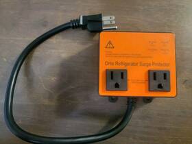 Hrsp-01y Ortis Refrigerator Surge Protector Double Outlet Voltage Hrsp-01 120v