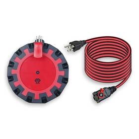 Oskos 082721411754 10-grounded-outlet Power Hub With Swivel Safety Cover Ul Certified Outdoor