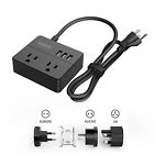 Osp-2a3u-kit-bk Ntonpower Travel Power Strip With Usb Portable Charging Station No