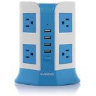 Ouliblue Power Strip With Usb Charging Station Extension 612068650266