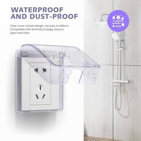 163455ppmbml6s Ounona Socket Cover Outlet Waterproof Box Wall Switch Protector