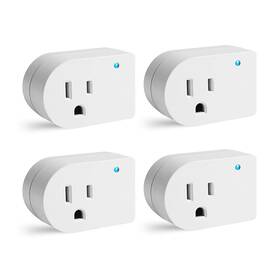 Oviitech 717877562769 Single Surge Protector Plug Grounded Outlet Wall Tap Adapter With Indicator