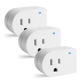 Oviitech 717877562776 Single Surge Protector Plug Grounded Outlet Wall Tap Adapter With Indicator L