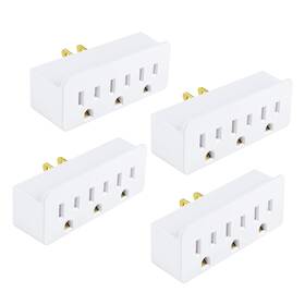 La-48 Oviitech 3 Outlet Adapter Extender Way Grounded Plug Splitter 1 To S