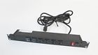 P0s192 Bud Industries Relocatable Power Tap 646826313476