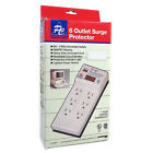 P10028 Pc Accessories New Six Outlet Surge Protector Emi Rfi Filter