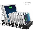 P10ps Flepow 10port Usb Charging Station