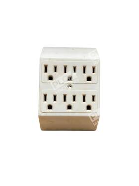 A-1499-1 Pacific Electricord A-1499-1/c-ww 6-outlet Multi-tap Extender 15a 125v 50/60hz