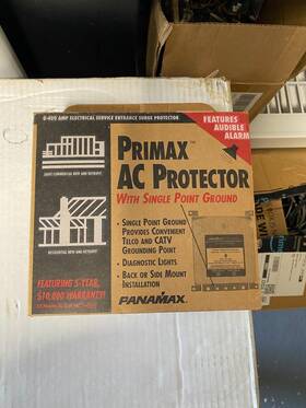 Gb13 Panamax 120/140 New - Primax Ac Protector With Single Ground Point Model#