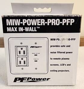 Panamax 700315928173 Miw Power-pro Pfp In-wall Surge Protector Miw-power-pro-pfp