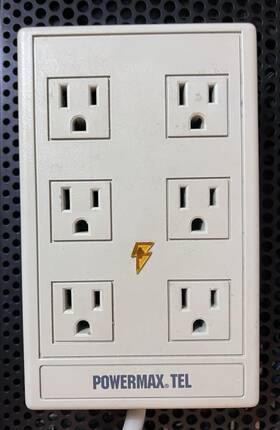 Gmp1600a Panamax Powermax Ac Power Surge Protector 6-foot Cord-6 Outlets