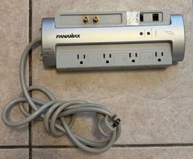 Pm8g-ex Panamax Av Theater Power Strip Surge Protector 8 Outlets Phone Cable