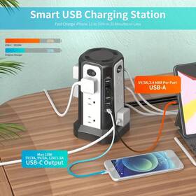 Fv187851 Passus Surge Protector Power Strip - Christmas Gift You Can Buy For Your Loved Ones