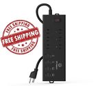 Pc-6a8u-01 Witeem Power Strip Surge 0652042598733