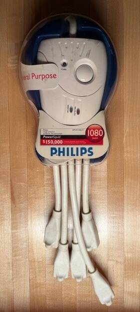 Philips 609585132047 Power Squid Surge Protector 5 Plugs White