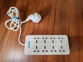 Spn2811wa Philips Spn2811wa/93 8-outlet Surge Protector Power Strip 4.5 Ft Extension Cord