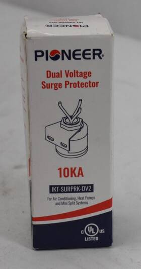 Ikt-surprk-dv2 Pioneer Dual Voltage Surge Protector 10ka Heat Pump Mini Split