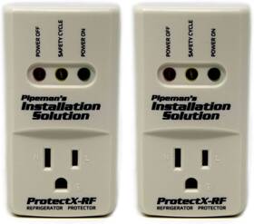 Pipemans Installation Solution 692624739284 2 Pack Surge Voltage Protector 1800 Watts White