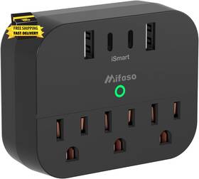 Power 313023662675 Cruise Strip With Foldable Plug Travel Essentials Usb C Outlet Exte