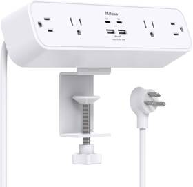 Pd30w Power 705353470295 Desk Clamp Strip Desktop Mount Surge Protector Fast Charging Stati