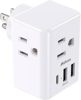 Power 744110689884 Cruise Approved Strip - Outlet Extender Multi Plug Usb Wall Charge