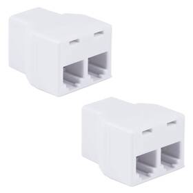 46065 Power Gear Duplex In-line Coupler 2 Pack Ideal For Answering Machines Modems
