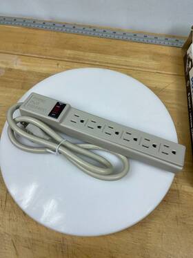 Power Play Products 16413m Ppp 6 Outlet Surge Protector 750j Tower Of Series Ul Listed Strip