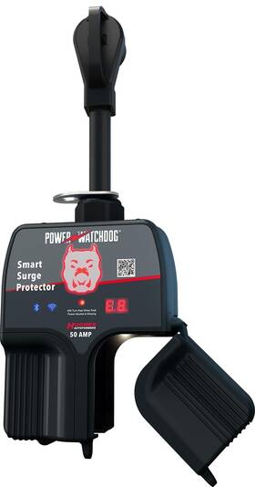 Pwd50w Power Watchdog Hughes Smart Rv Portable Surge Protector 50 Amp - Patented Wifi And Bl