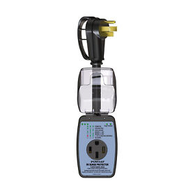 Rv50a05-1f Powsaf Rv Smart Surge Protector 50amp 125v With Circuit Analyzer